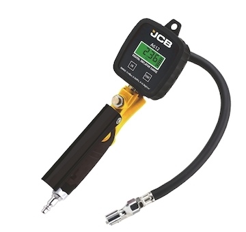Elektronická pistole na huštění pneumatik JCB