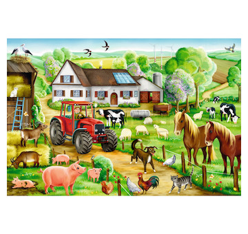 Farma Puzzle, 100 dílků <br> od 6 let