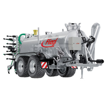 Fliegl Profiline mit Güllegrubber