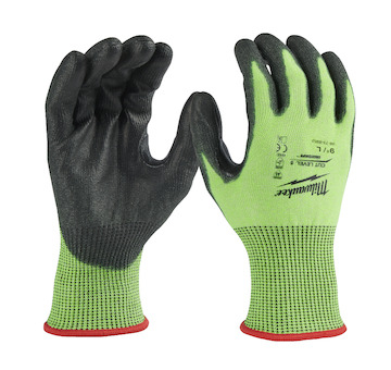 Hi-Vis Cut E Gloves Hi-Vis Cut E Gloves -9/L -1pc