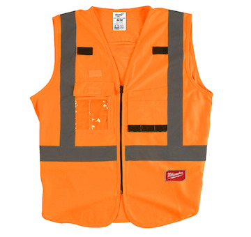 High-Visibility Vest High-Visibility Vest Orange - S/M