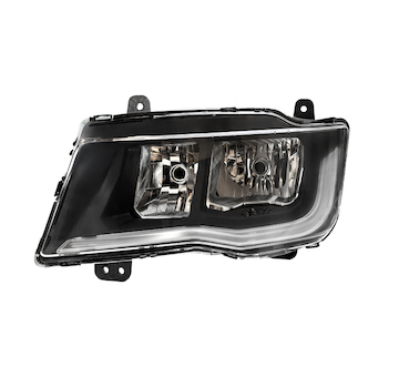 HLAVNÍ SVĚTLOMET S ELEKTRICKÝM MOTORKEM OVLÁDÁNÍ + LED DENNÍ SVÍCENÍ (VČETNĚ ŘÍDÍCÍ JEDNOTKY)