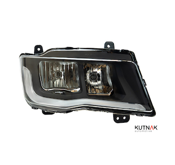 HLAVNÍ SVĚTLOMET S ELEKTRICKÝM OVLÁDÁNÍM + LED DENNÍ SVÍCENÍ (VČETNĚ ŘÍDÍCÍ JEDNOTKY)