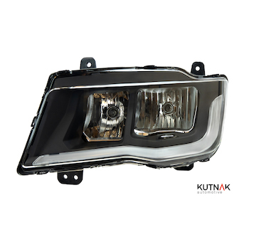 HLAVNÍ SVĚTLOMET S ELEKTRICKÝM OVLÁDÁNÍM + LED DENNÍ SVÍCENÍ (VČETNĚ ŘÍDÍCÍ JEDNOTKY)