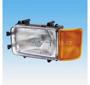 HLAVNÍ SVĚTLOMET S MANUÁLNÍM OVLÁDÁNÍM A SE SMĚROVOU SVÍTILNOU (KOMPLET)