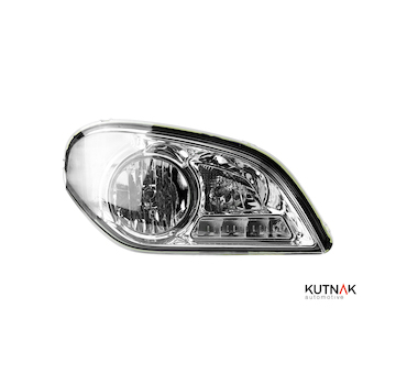 HLAVNÍ SVĚTLOMET S MANUALNÍM OVLÁDÁNÍM + LED DENNÍ SVÍCENÍ