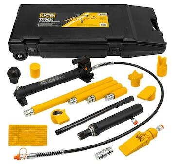 Hydraulická rozpěra, klempířské rozpěrky silné 10t + příslušenství