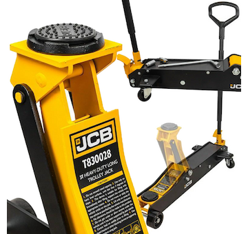 Hydraulický zvedák JCB 3t dlouhý