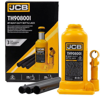 Hydraulický zvedák na láhve JCB 8 tun pro těžký provoz