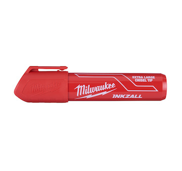 Inkzall Chisel Tip INKZALL Red XL Chisel Tip Marker