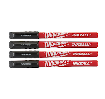 Inkzall Fine Tip Pens Inkzall Fine Tip Black Pens - 4 pcs