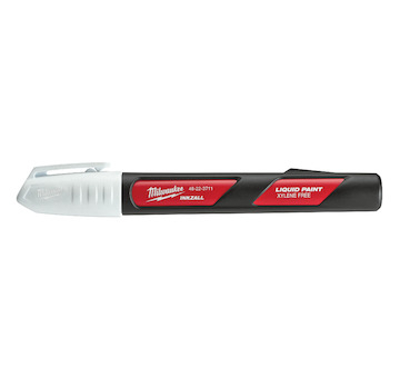 Inkzall Liquid Paint Markers Liquid Paint Marker - White