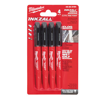 Inkzall Markers Inkzall Fine Tip Markers - 4 pcs