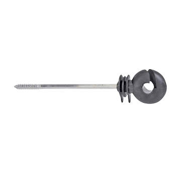 Izolátor pro elektrický ohradník s podpěrou 10 cm, pro vodiče do 12 mm - 10 ks