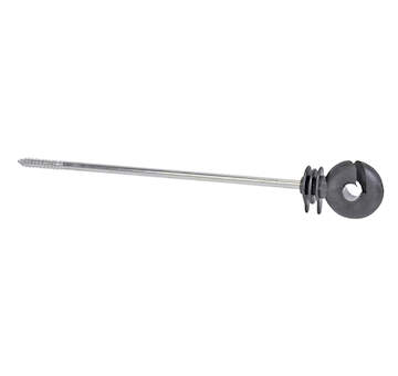Izolátor pro elektrický ohradník s podpěrou 22 cm, pro vodiče do 12 mm - 10 ks