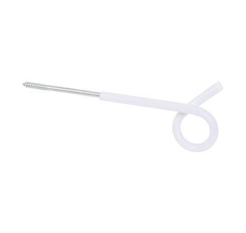 Izolátor s vrutem pro předsazenou elektrickou ohradu, délka 25 cm, očko ø 7 mm - 5 ks