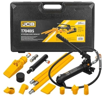 JCB 4t přenosný hydraulický zvedák pro opravu karoserie s úložným pouzdrem