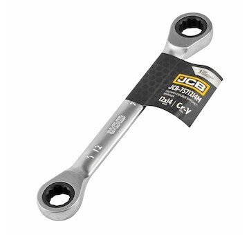 JCB Očkový ráčnový klíč 12x14mm