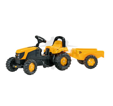 JCB S přívěsem