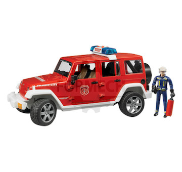 Jeep Wrangler hasičské zásahové vozidlo s figurkou