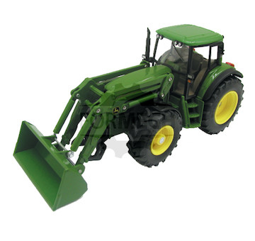John Deere 6820 S čelním nakladačem