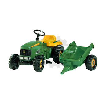 John Deere S přívěsem
