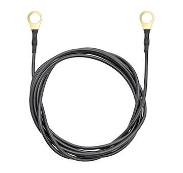 Kabel černý zemnící pro elektrický ohradník - 300 cm