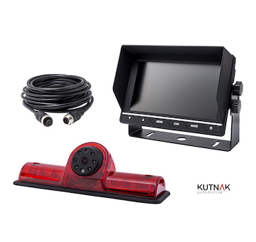 KOMPLETNÍ SET 4PIN/3. BRZDOVÉ SVĚTLO, 12-24V, UNIVERZÁLNÍ PRO LKW, BUS, DODÁVKA