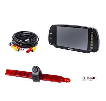 KOMPLETNÍ SET 4PIN/3. BRZDOVÉ SVĚTLO, 12-24V, UNIVERZÁLNÍ PRO LKW, BUS, DODÁVKA