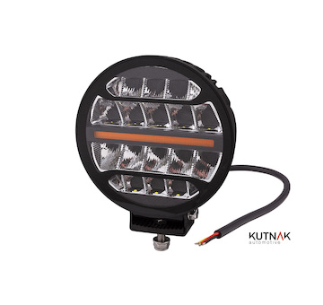 LED DÁLKOVÝ SVĚTLOMET S LED POZIČNÍM SVĚTLEM, PRŮMĚR 170 MM