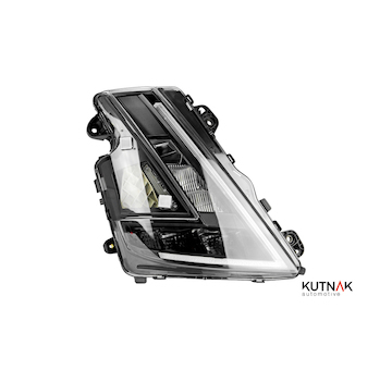LED HLAVNÍ SVĚTLOMET S ELEKTRICKÝM MOTORKEM OVLÁDÁNÍ (BLACK) - BEZ ŘÍDÍCÍ JEDNOTKY