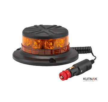 LED MAJÁK, MAGNETICKÝ, 9-33V + 2 M SPIRÁLOVÝ KABEL