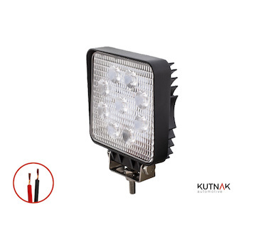 LED prac. světlo 650Lm; 107x107x30; IP 68; 9-33V