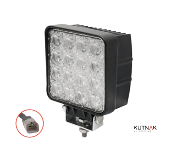 LED PRACOVNÍ SVĚTLOMET - 3040 LUMENŮ, 9-33V + 0,35 m KABEL + DEUTSCH DT KONEKTOR