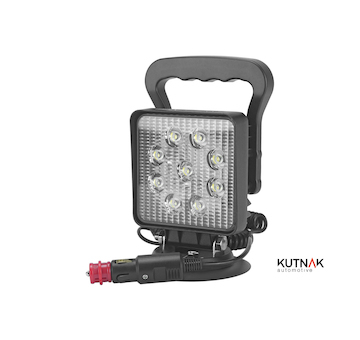 LED PRACOVNÍ SVĚTLOMET, MAGNETICKÝ - 1600 LUMENŮ, 12-24V + 3 m KABEL