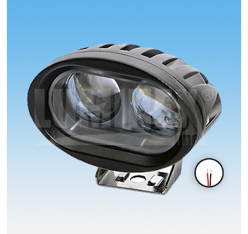 LED PRACOVNÍ SVĚTLOMET MODRÝ - 800 LUMENŮ, 10-80V + 0,35 M KABEL