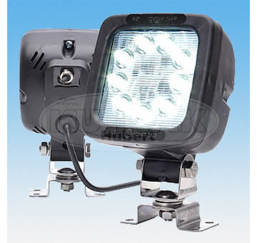 LED PRACOVNÍ SVĚTLOMET S VYPÍNAČEM 12V / 24V + 2,5 M KABEL