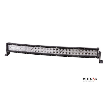 LED PRACOVNÍ SVĚTLOMET ZAHNUTÝ - 9900 LUMENŮ, 9-32V + 0,4 M KABEL, DÉLKA 841 MM