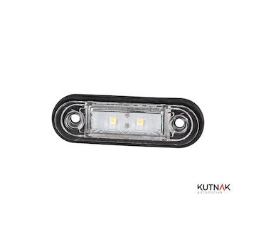 LED PŘEDNÍ POZIČNÍ SVÍTILNA ČIRÁ POSIPOINT II + 0,5 m KABEL P&R