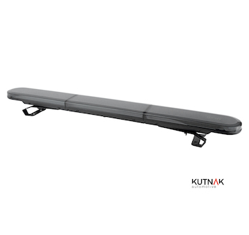 LED RAMPA TMAVÁ S OVLÁDACÍM PANELEM, 900 MM, 12-24V, ORANŽOVÁ, NOČNÍ + DENNÍ REŽIM