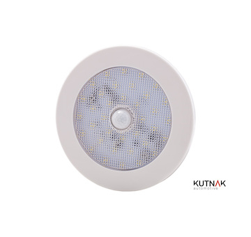 LED SVÍTILNA INTERIÉRU 132 MM + PIR SENZOR + 0,4 M KABEL