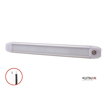 LED SVÍTILNA INTERIÉRU 437 MM + VYPÍNAČ + 0,4 M KABEL