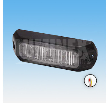 LED VÝSTRAŽNÉ SVĚTLO ORANŽOVÉ, 9-33V + 0,3 m KABEL