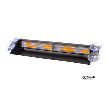 LED VÝSTRAŽNÉ SVĚTLO VNITŘNÍ ORANŽOVÉ, 12-24V