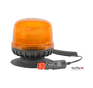 LED VÝSTRAŽNÝ MAJÁK, MAGNETICKÝ, 12-24V + 2,5 M KABEL