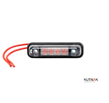 LED ZADNÍ POZIČNÍ SVÍTILNA ČERVENÁ, 12-36V + 0,15 M KABEL