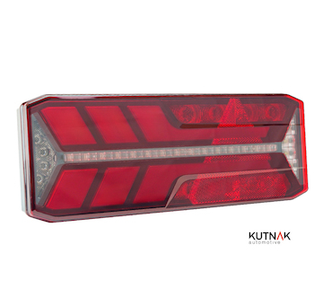 LED ZADNÍ SKUPINOVÁ SVÍTILNA EcoLED III SE ZADNÍM KONEKTOREM