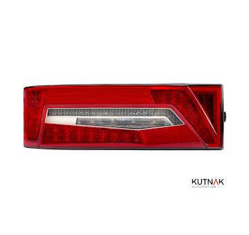 LED ZADNÍ SKUPINOVÁ SVÍTILNA S BOČNÍM KONEKTOREM