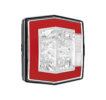 LED zadní skupinová svítilna TIR/BUS, zadní konektor