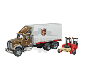 MACK Granit UPS vůz-LKW se zvedákem